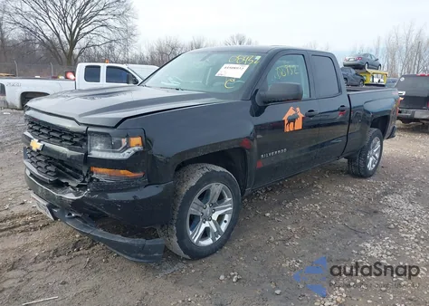 2018 Chevrolet Silverado 1500 Custom from USA, damaged, VIN 1GCVKPEHXJZ317403